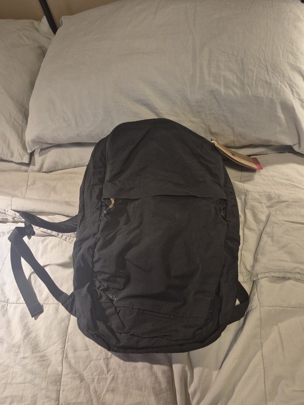 Pakt Stash 16L Black Packable Backpack